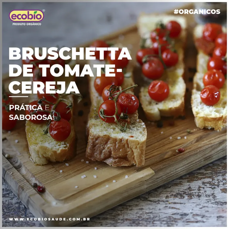 Bruschetta de Tomate Cereja